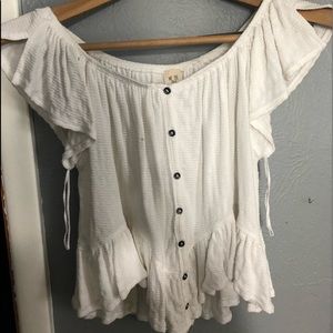 Off the shoulder top